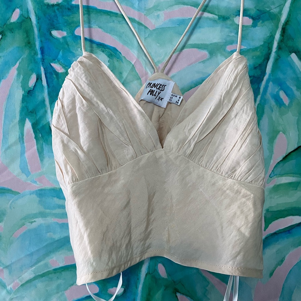 Princess Polly Cropped Tank Top, size US 4